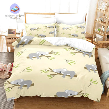 Housse de Couette Koala 2 Personnes